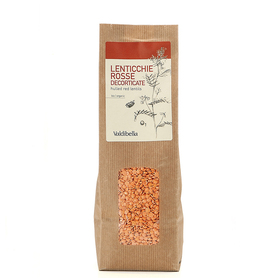 LENTICCHIE ROSSE DECORTICATE 500GR VDB